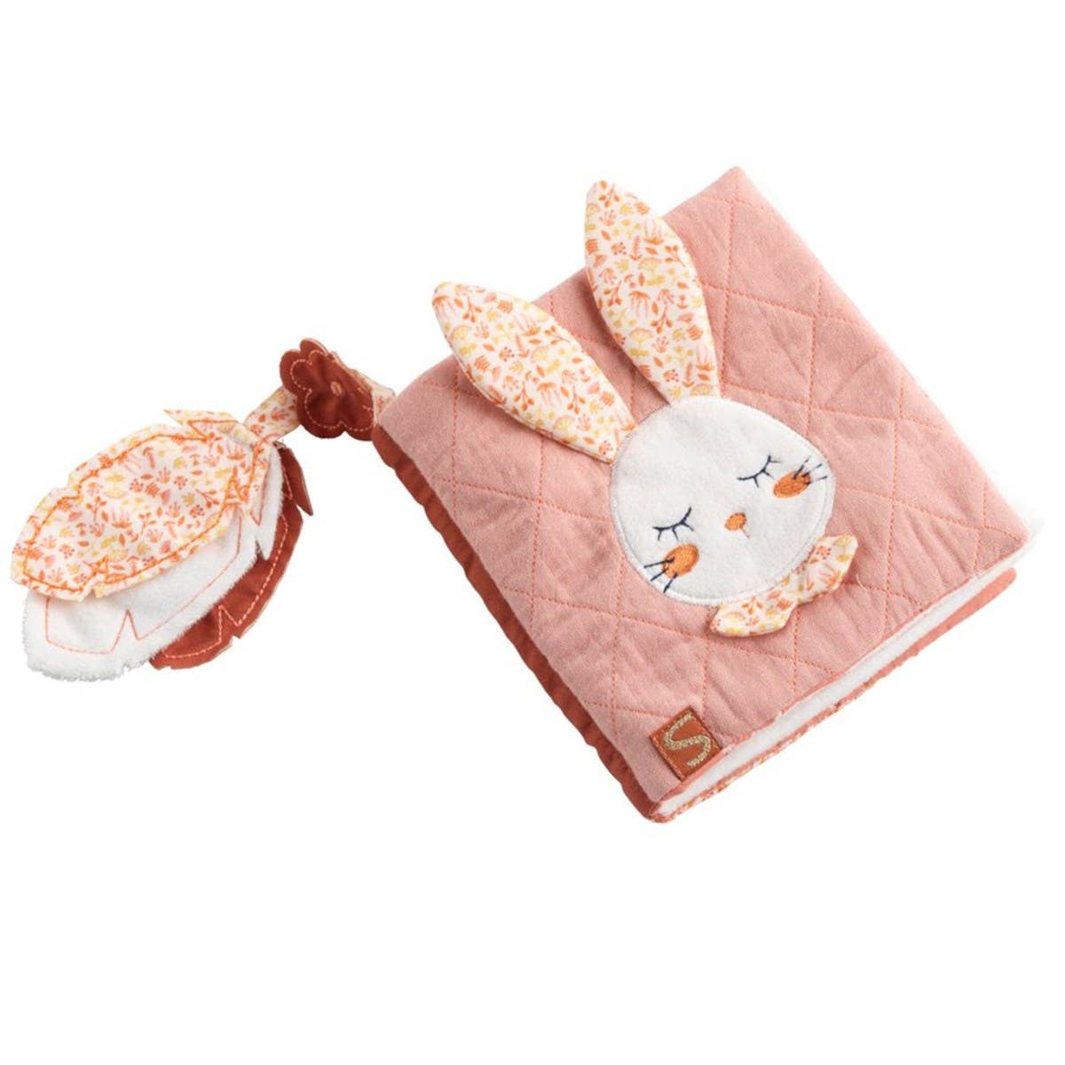 Aktivitetsbok i tyg för bebis – Sauthon Esmée Book of Awakening