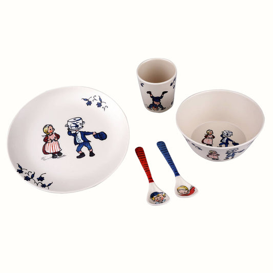 Emil i Lönneberga melamin måltidsset för barn – 5 delar