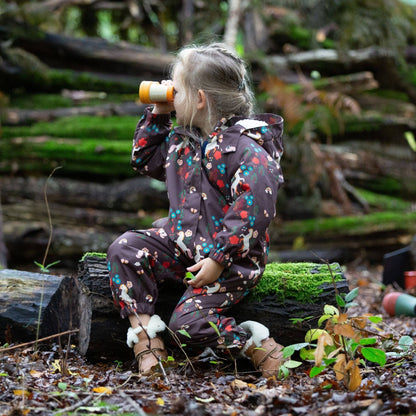 Vinteroverall barn – Magic Forest, återvunnen & vattentät 5 000 mm | Little Green Radicals