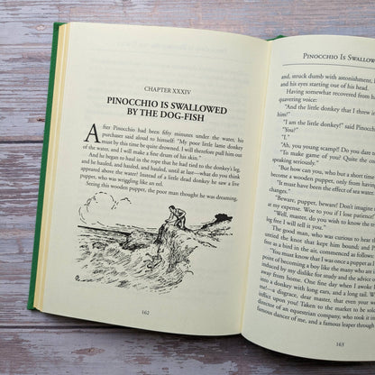 Pinocchio - Illustrerad klassisk barnbok på engelska