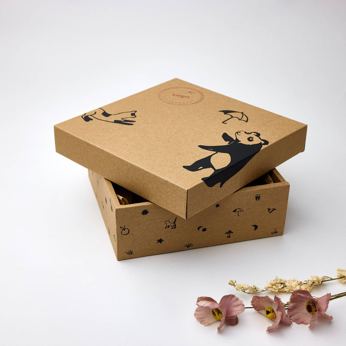 Newborn Gift Box Forest Moss – organic cotton | Saga Copenhagen
