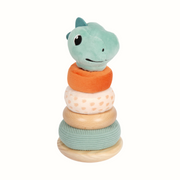 Stapeltorn Dino i trä & plysch – small foot