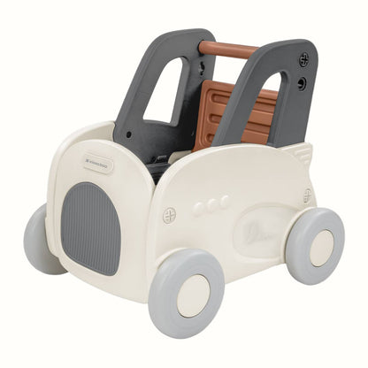 4-i-1 gåvagn & aktivitetsvagn för barn – Walker Trolie 2 Gray (Kikkaboo)