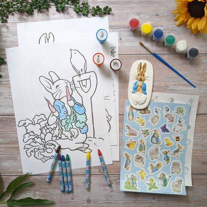 Peter Rabbit pyssel- och konstnärsset för barn – World of Beatrix Potter