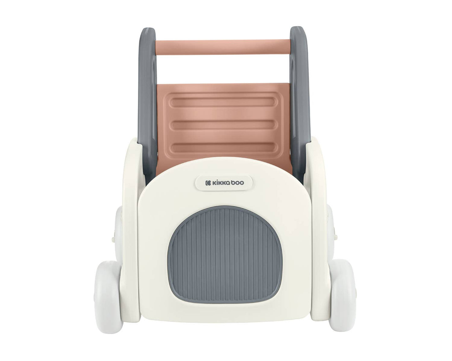 4-i-1 gåvagn & aktivitetsvagn för barn – Walker Trolie 2 Gray (Kikkaboo)