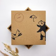 Baby presentbox Mauve Mist, 3 delar | Saga Copenhagen – produktbild 6