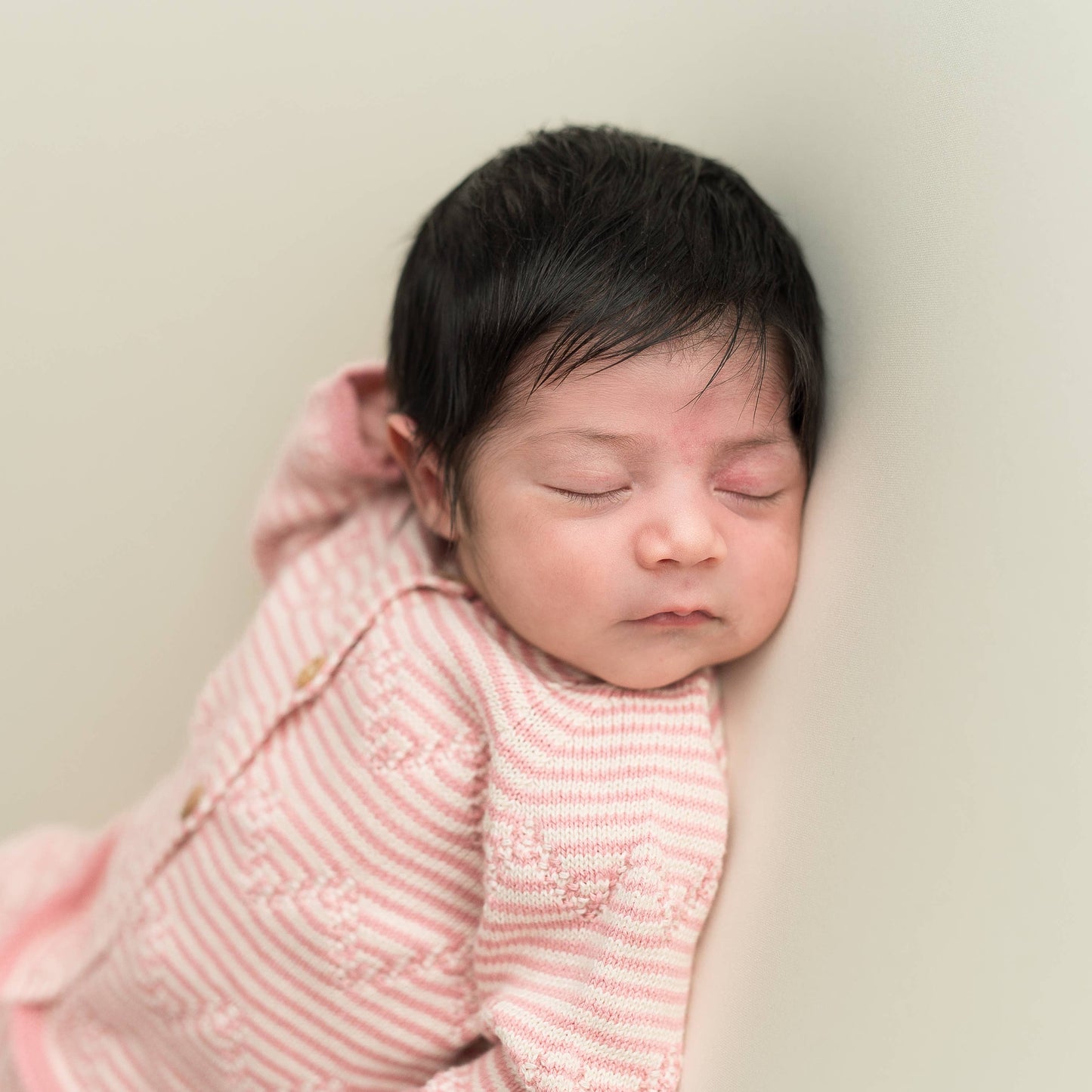 Babyset Nyfödd Rosa Ecru – Jacka & Byxa i Ekologisk Bomull | Micu Micu