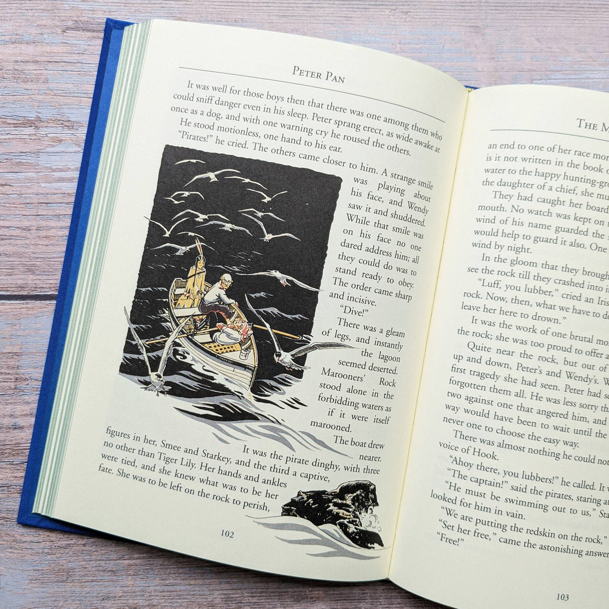 Peter Pan klassisk barnbok – illustrerad utgåva – produktbild 3