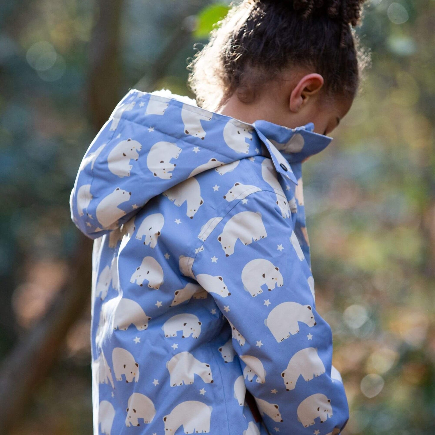 Vinterjacka barn – Snow Bears Recycled Waterproof (100% återvunnen, vattentät 5 000 mm) | Little Green Radicals