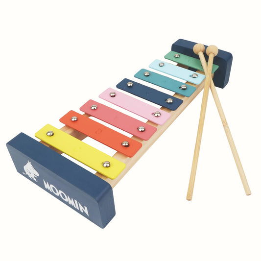 Mumin xylofon i trä – Musikleksak för barn