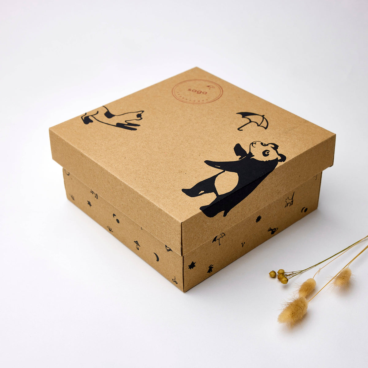 Baby presentbox Crystal Blue, 3 delar | Saga Copenhagen – produktbild 2