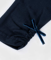 Leggings med sammetsrosett – Marinho – BENNIE KIDS – produktbild 2