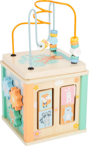 Aktivitetskub Pastell i trä – small foot, bild 4