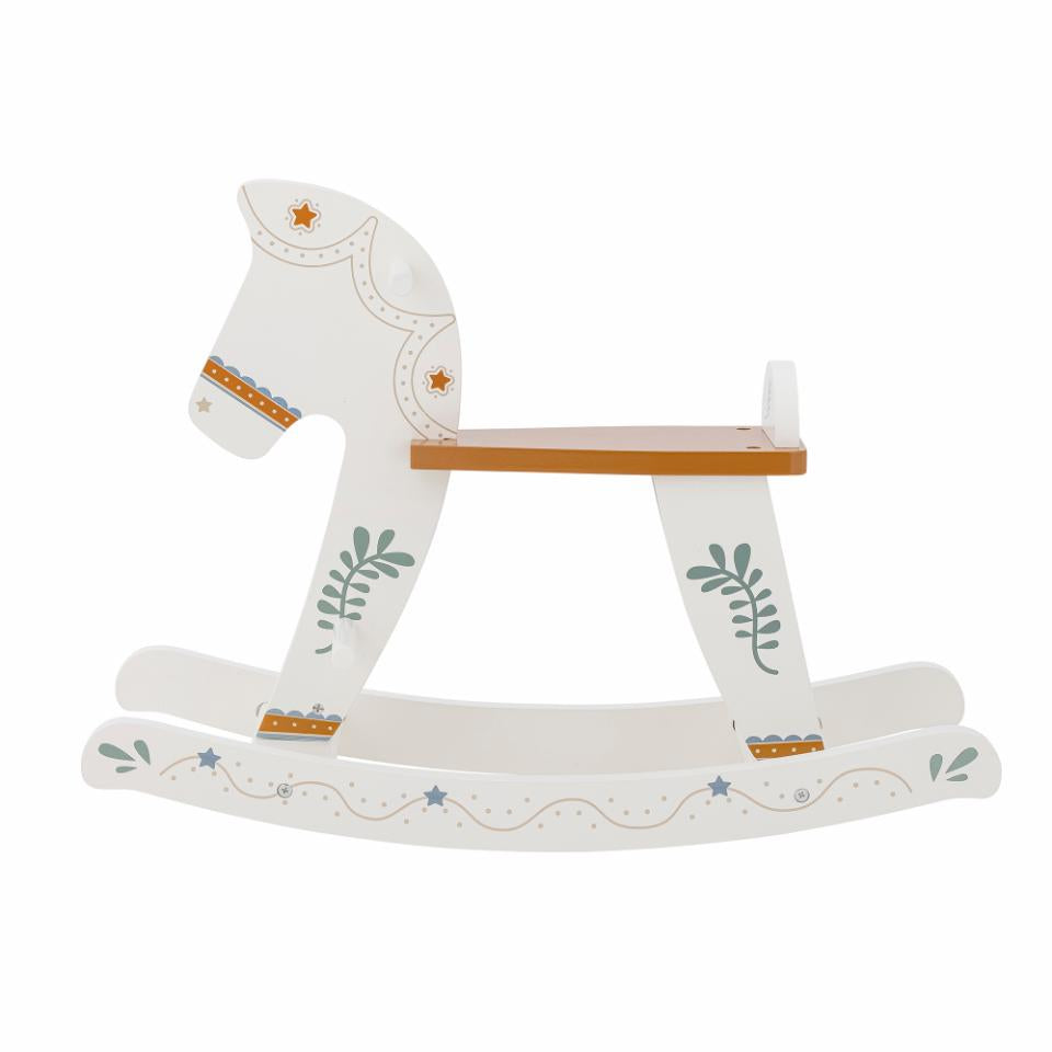 Bloomingville MINI Ruddy gunghäst – White – produktbild 3