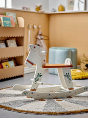Bloomingville MINI Ruddy gunghäst – White – produktbild 2