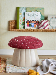 Bloomingville MINI Lue sittpuff – Red – produktbild 5