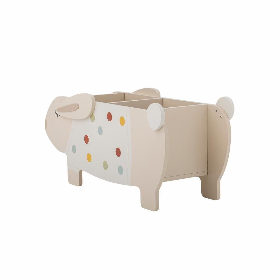 Barnbokhylla Bloomingville Villja – Kaninbokhylla FSC MDF Vit 87 cm