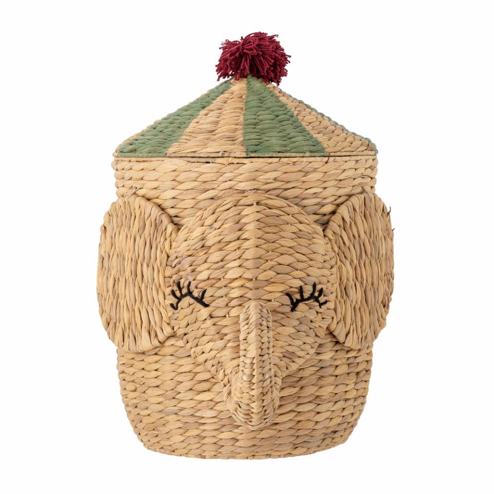 Förvaringskorg Bobo med lock | Bloomingville MINI – produktbild 4