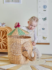 Förvaringskorg Bobo med lock | Bloomingville MINI – produktbild 5