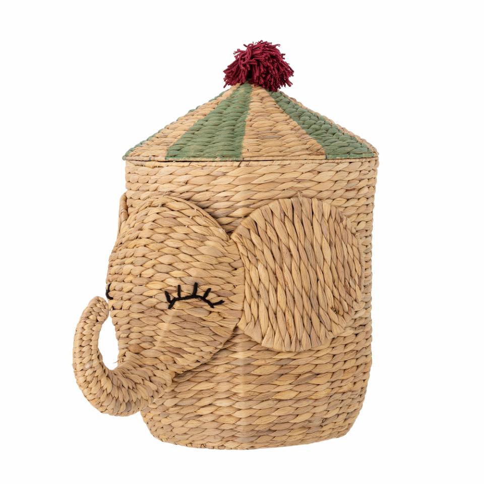Förvaringskorg Bobo med lock | Bloomingville MINI – produktbild 7