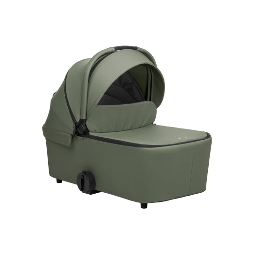 Barnvagnspaket 3-i-1 med Babyskydd i-Size – Modena av Kikka Boo | Liggdel + Sittdel | Beige / Svart / Army Green / Mörkgrå
