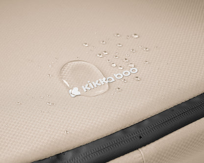 Barnvagnspaket 3-i-1 med Babyskydd i-Size – Modena av Kikka Boo | Liggdel + Sittdel | Beige / Svart / Army Green / Mörkgrå