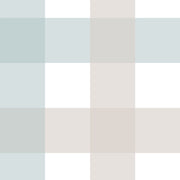 Provence Check Beige/Blue tapet – Dekornik från Dekornik