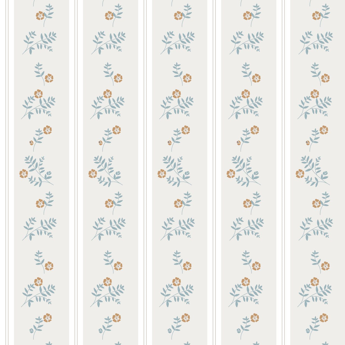 French Cottage Flowers tapet – Dekornik från Dekornik