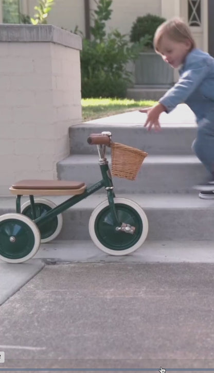 Grön Trehjuling Banwood Trike Premium Barn Cykel Pedaler 2–6 år Skandinavisk Design (Copy)