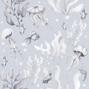 Magic of the Ocean Creamy Blue tapet – Dekornik från Dekornik